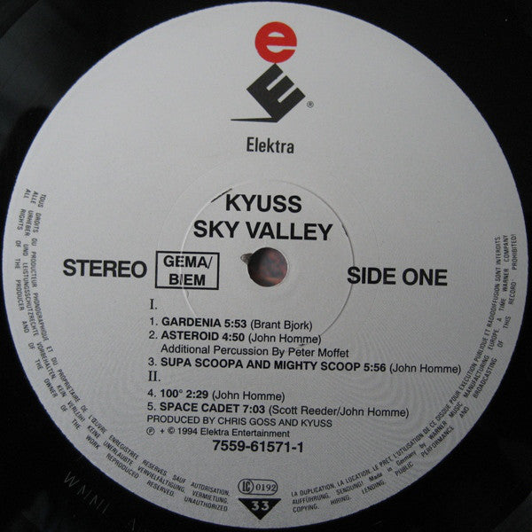 Kyuss : Welcome To Sky Valley (LP, Album)