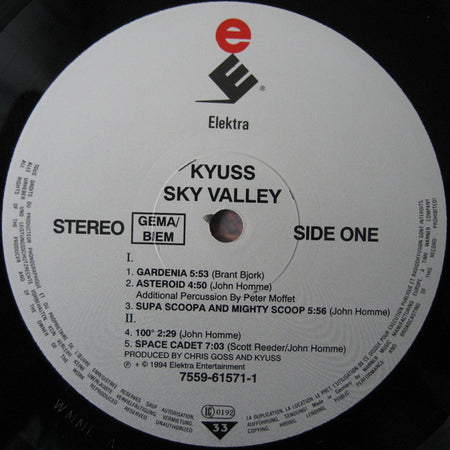 Kyuss : Welcome To Sky Valley (LP, Album)