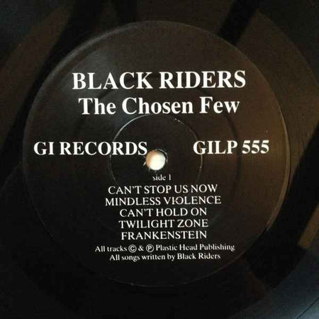 The Black Riders  - Chosen Few (LP) (Near Mint (NM or M-))