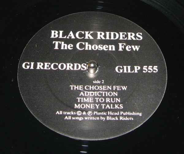 The Black Riders  - Chosen Few (LP) (Near Mint (NM or M-))