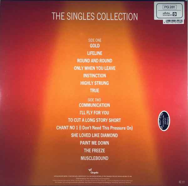 Spandau Ballet The Singles Collection (LP) (Very Good Plus (VG+))
