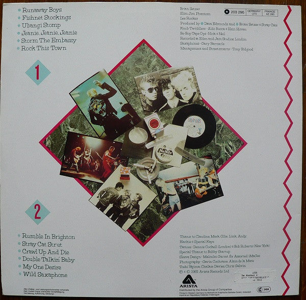 Stray Cats : Stray Cats (LP, Album, RP)