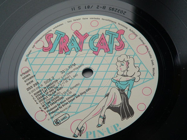 Stray Cats : Stray Cats (LP, Album, RP)