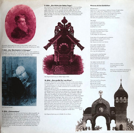 Victor Eresko, Большой Симфонический Оркестр Всесоюзного Радио, Emerson, Lake & Palmer, Modest Mussorgsky : Pictures At An Exhibition (3xLP, Comp, Gat)