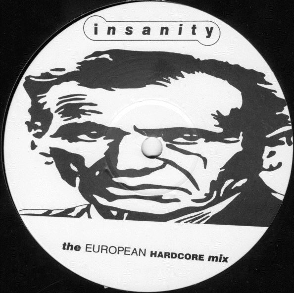 Various : Insanity - The European Hardcore Mix (LP, Mixed)