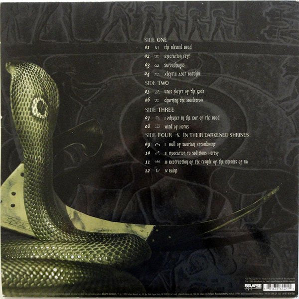 Nile (2) : In Their Darkened Shrines (2xLP, Album)