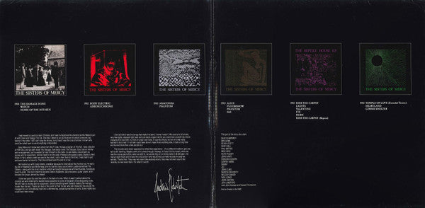 The Sisters Of Mercy : Some Girls Wander By Mistake (2xLP, Comp, Gat)