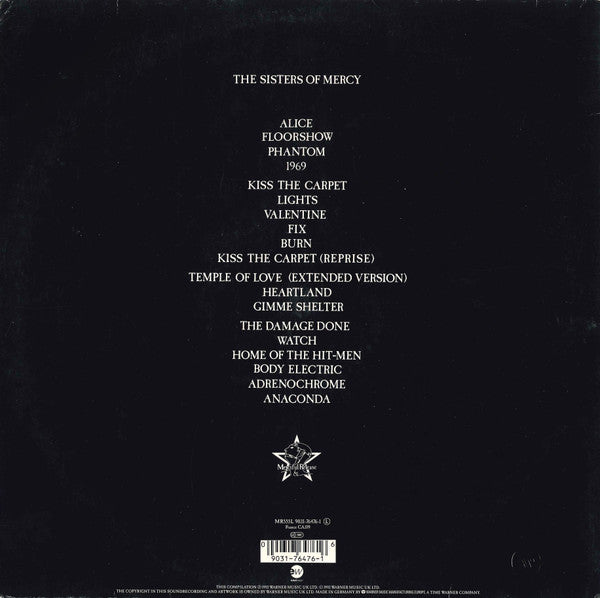 The Sisters Of Mercy : Some Girls Wander By Mistake (2xLP, Comp, Gat)