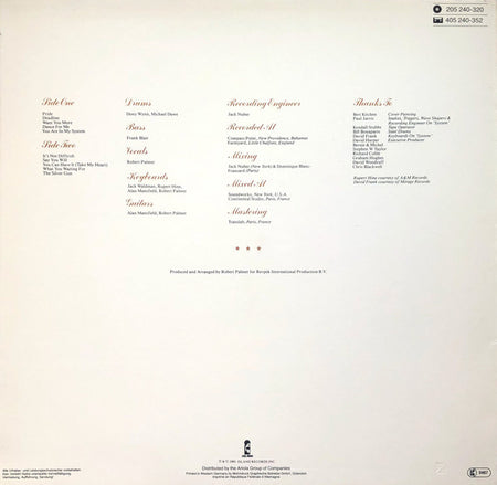 Robert Palmer Pride Matrix Runout detail view