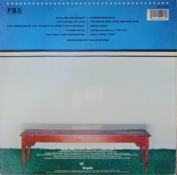 Fun Boy Three : Waiting (LP, Album, Pit)