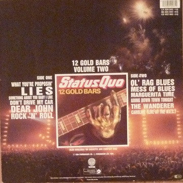 Status Quo : 12 Gold Bars Volume II (LP, Comp)