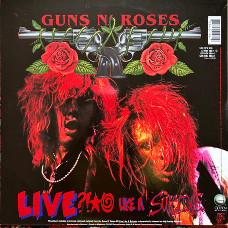 Guns N' Roses : G N' R Lies (LP, Album)