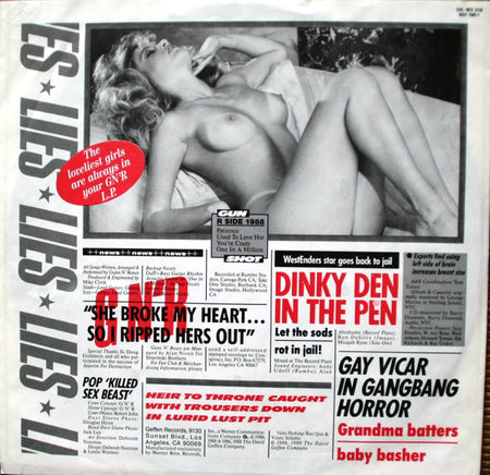 Guns N' Roses : G N' R Lies (LP, Album)