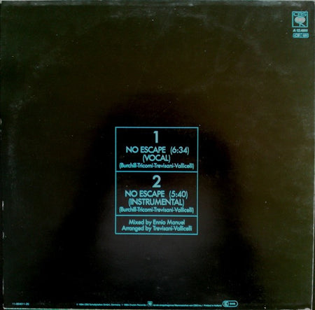 Max-Him : No Escape (12", Maxi)