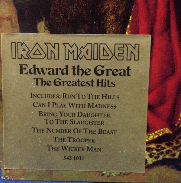 Iron Maiden : Edward The Great - The Greatest Hits (2xLP, Comp, Pic)
