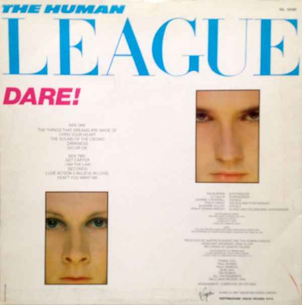 The Human League Dare! (LP) (Very Good Plus (VG+))