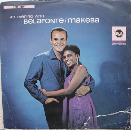 Harry Belafonte / Miriam Makeba : An Evening With Belafonte/Makeba (LP, Album, Mono)