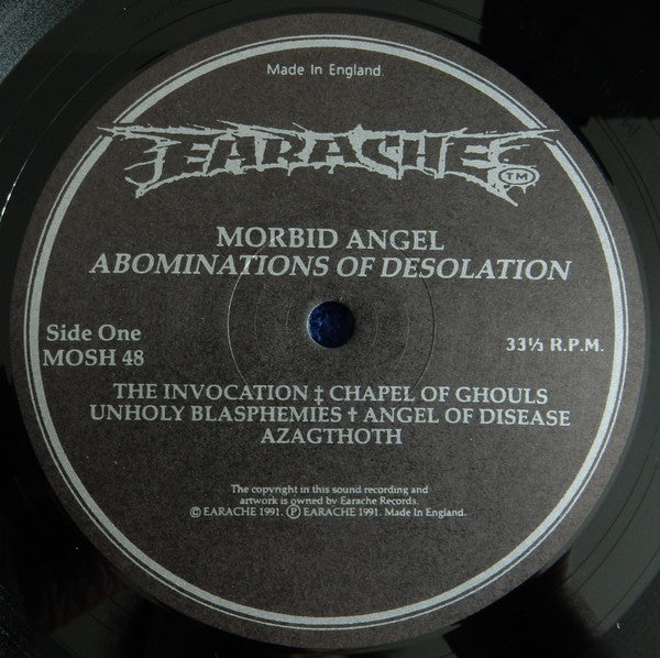 Morbid Angel : Abominations Of Desolation (LP, Album)