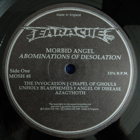 Morbid Angel : Abominations Of Desolation (LP, Album)