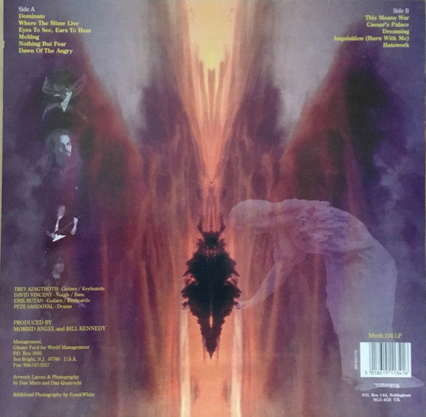 Morbid Angel : Domination (LP, Album)