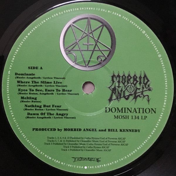 Morbid Angel : Domination (LP, Album)