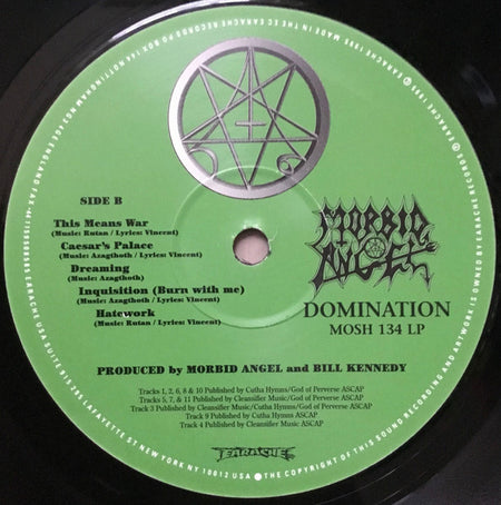 Morbid Angel : Domination (LP, Album)