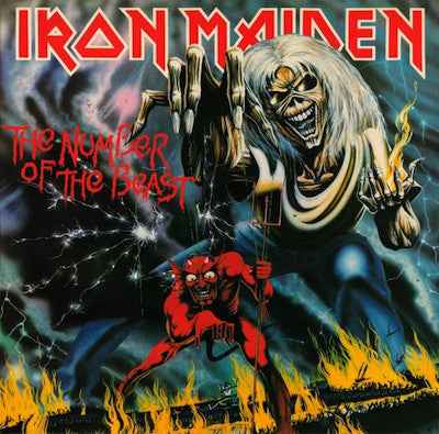 Iron Maiden - The Number Of The Beast (LP) (Near Mint (NM or M-))