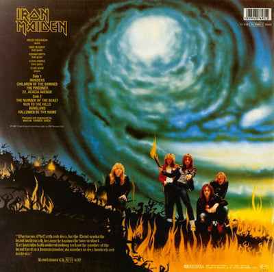 Iron Maiden - The Number Of The Beast (LP) (Near Mint (NM or M-))