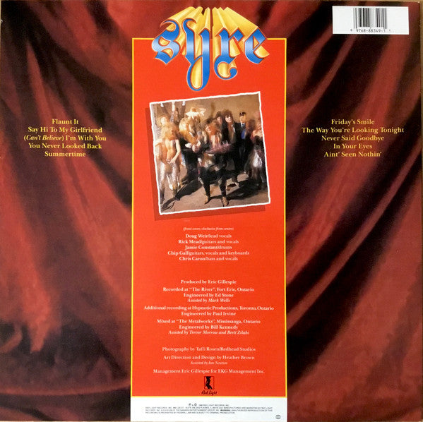 Syre : It Ain't Pretty Being Easy (LP, Album)