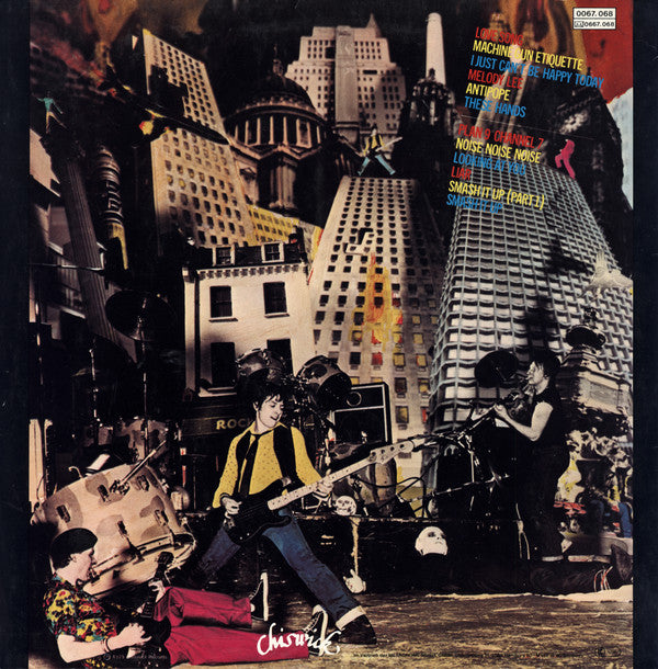 The Damned : Machine Gun Etiquette (LP, Album)