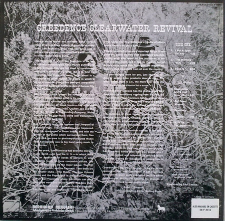 Creedence Clearwater Revival : Creedence Clearwater Revival (LP, Album, RE)