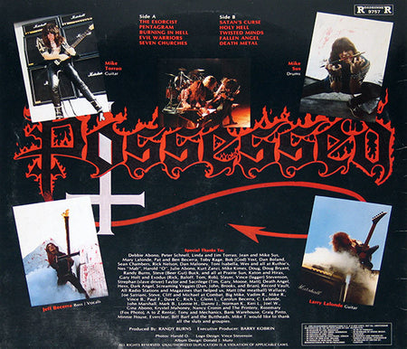Possessed : Seven Churches (LP, Album)