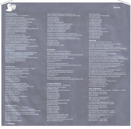 Smokie : Pass It Around (LP, Album, RE)
