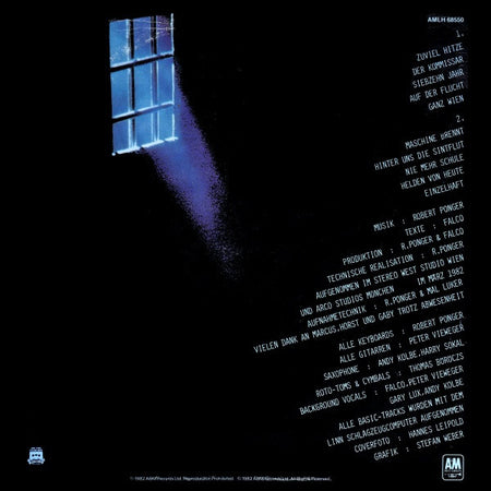 Falco : Einzelhaft (LP, Album)