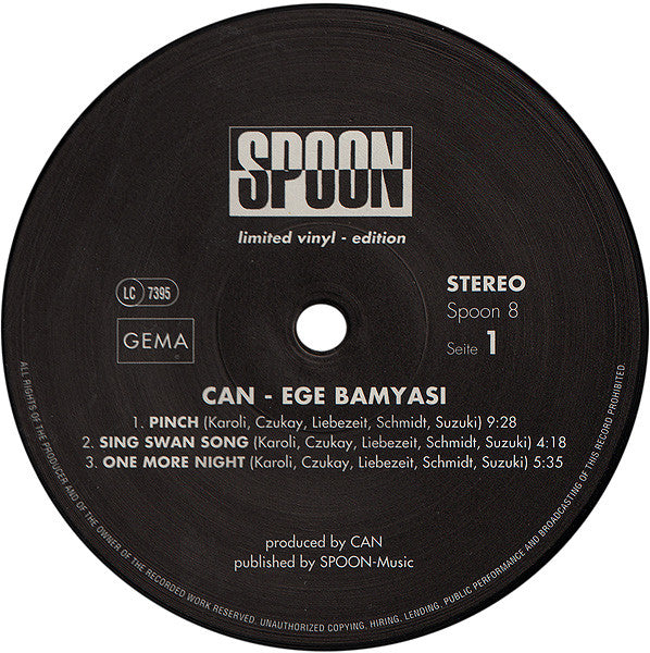 Can : Ege Bamyasi (LP, Album, Ltd, RE)