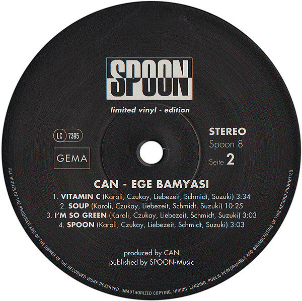 Can : Ege Bamyasi (LP, Album, Ltd, RE)