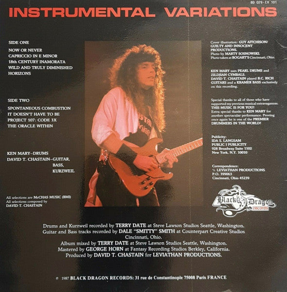 David T. Chastain : Instrumental Variations (LP, Album)