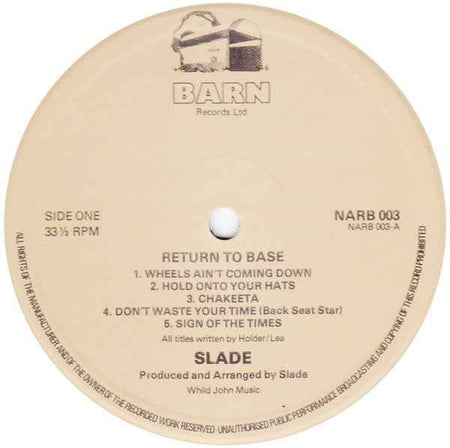 Slade - Return To Base (LP) (Near Mint (NM or M-))