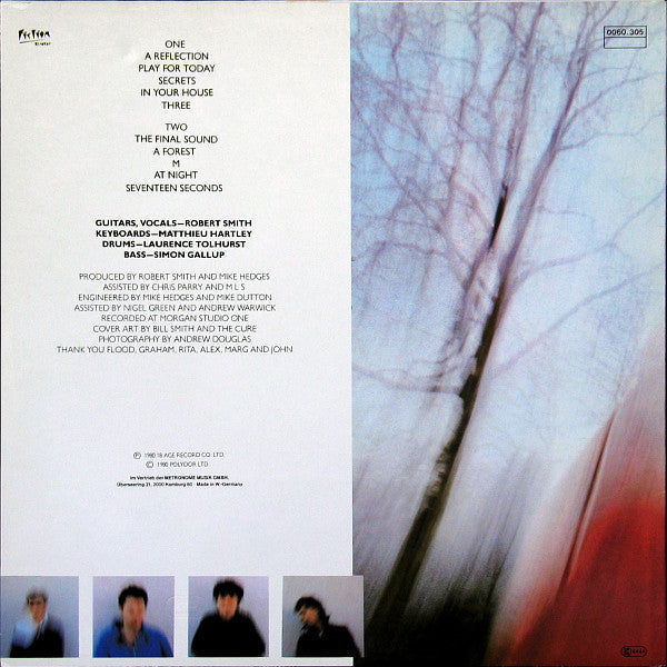 The Cure : Seventeen Seconds (LP, Album)