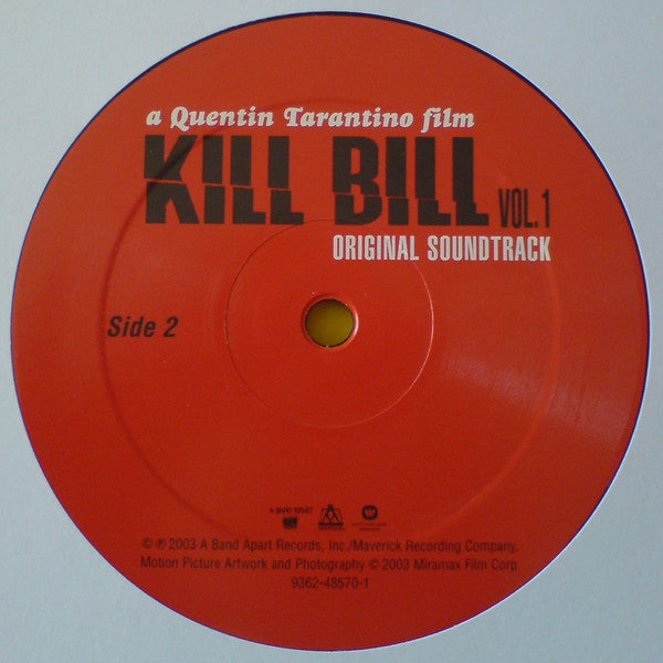 Various : Kill Bill Vol. 1 (Original Soundtrack) (LP, Album, Comp)
