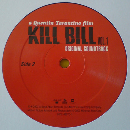 Various : Kill Bill Vol. 1 (Original Soundtrack) (LP, Album, Comp)
