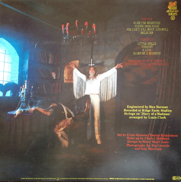 Ozzy Osbourne : Diary Of A Madman (LP, Album)