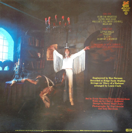 Ozzy Osbourne : Diary Of A Madman (LP, Album)