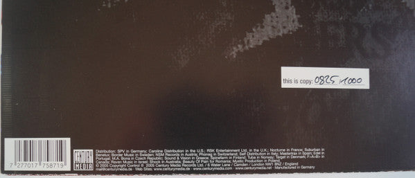 Napalm Death : The Code Is Red... Long Live The Code (LP, Album, Ltd, Num)