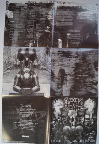 Napalm Death : The Code Is Red... Long Live The Code (LP, Album, Ltd, Num)