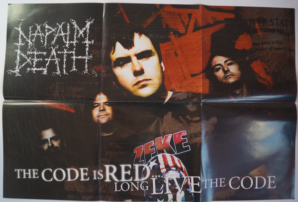 Napalm Death : The Code Is Red... Long Live The Code (LP, Album, Ltd, Num)