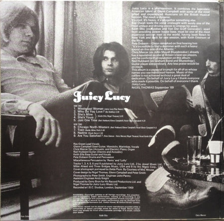 Juicy Lucy : Juicy Lucy (LP, Album)