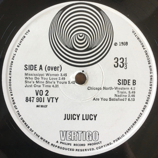 Juicy Lucy : Juicy Lucy (LP, Album)