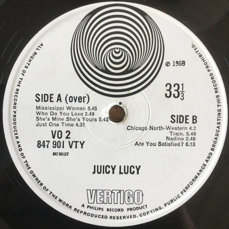Juicy Lucy : Juicy Lucy (LP, Album)