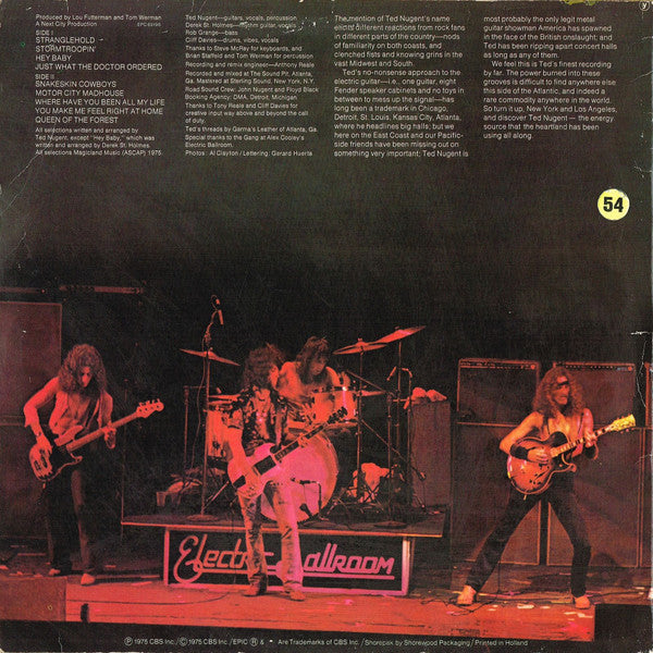 Ted Nugent : Ted Nugent (LP, Album, RE)